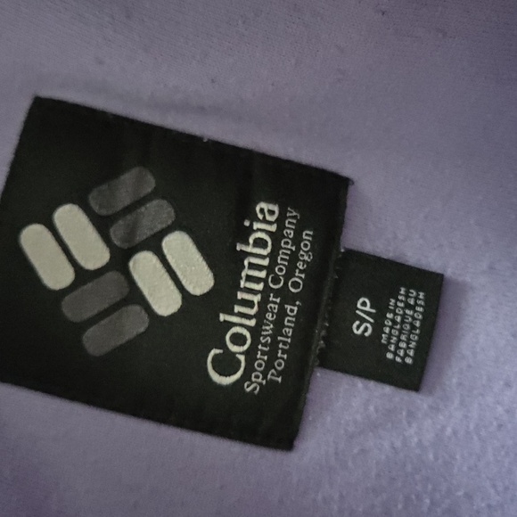 Columbia Helvetia Cropped 1/2 Snap Fleece in Lilac Exclusive to ASOS - Picture 8 of 12